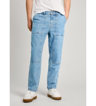 Pepe Jeans Kavbojke Relaxed Utility blue