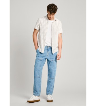 Pepe Jeans Kavbojke Relaxed Utility blue