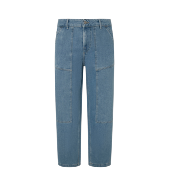 Pepe Jeans Kavbojke Relaxed Utility blue