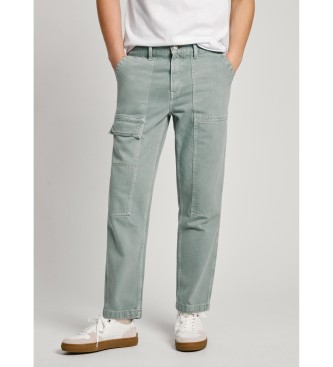 Pepe Jeans Jeans Relaxed Utility Kleur groen