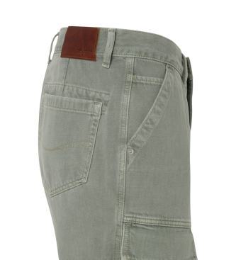 Pepe Jeans Jeans Relaxed Utility Colour green