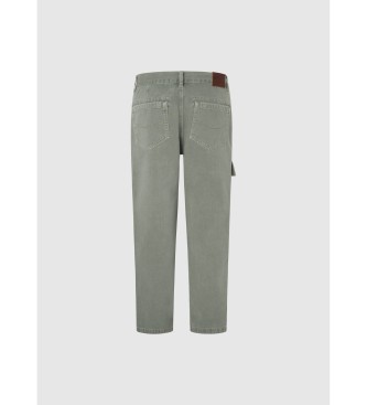 Pepe Jeans Kavbojke Relaxed Utility Barva zelena