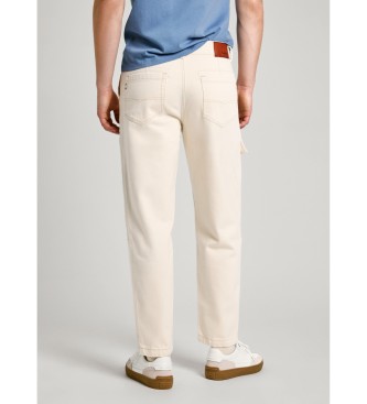 Pepe Jeans Jeans Relaxed Utility Colour white