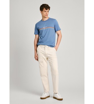 Pepe Jeans Jeans Relaxed Utility Colour vit