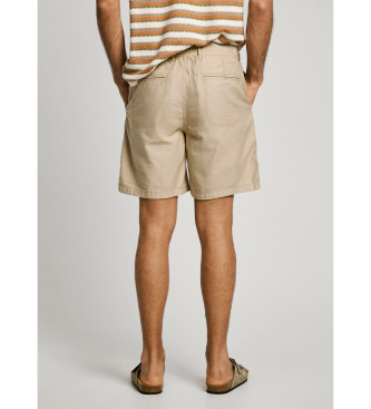 Pepe Jeans Bermuda Relaxed bege