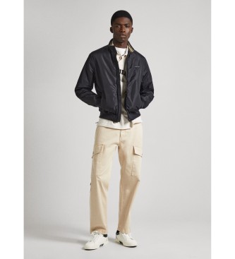 Pepe Jeans Relaxed Multi Pockets Trousers beige