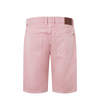 Pepe Jeans Sproščene kratke hlače roza barve