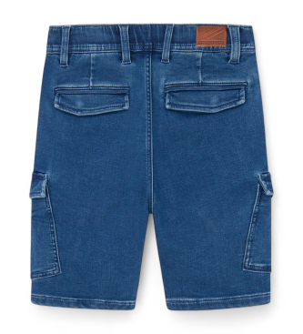 Pepe Jeans Short Relaxed Cargo Jr navy