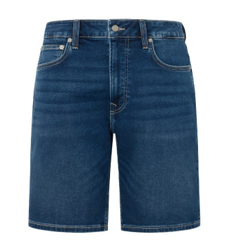 Pepe Jeans Sproščene kratke hlače modre barve
