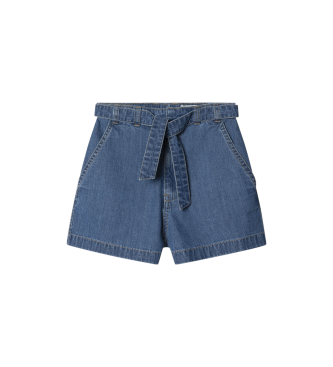 Pepe Jeans Short Relaxed Hw Jr blu