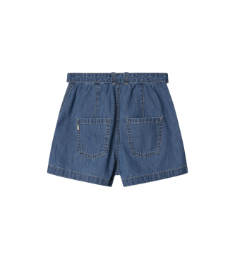 Pepe Jeans Short Relaxed Hw Jr blu