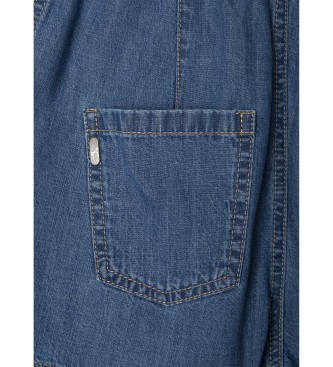 Pepe Jeans Short Relaxed Hw Jr blu