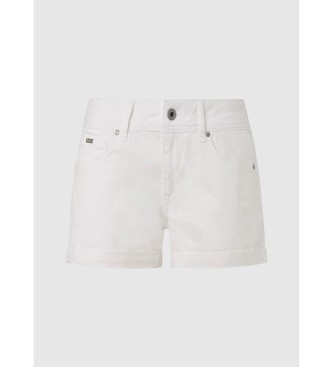 Pepe Jeans Sproščene kratke hlače Mw white