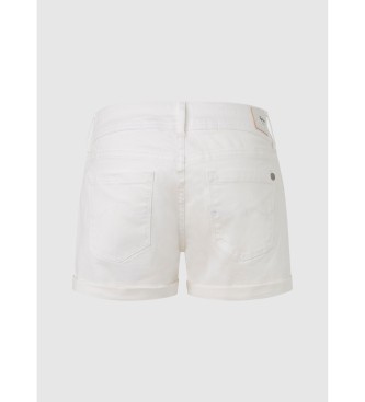 Pepe Jeans Sproščene kratke hlače Mw white