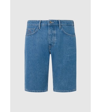 Pepe Jeans Sproščene kratke hlače modre barve
