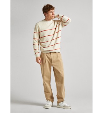 Pepe Jeans Relaxed Straight Chino Byxor beige