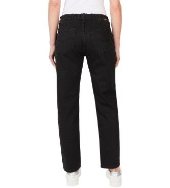 Pepe Jeans Jeans Relaxed Taper Mw preto