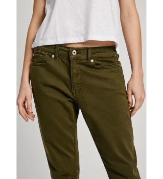 Pepe Jeans Kavbojke Relaxed Taper Mw green