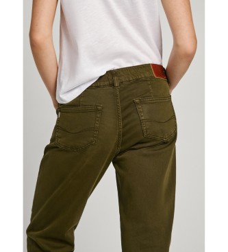 Pepe Jeans Jeans Relaxed Taper Mw groen