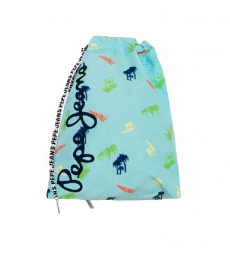 Pepe Jeans Robert turquoise swimsuit