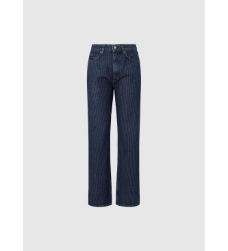 Pepe Jeans Jeans a righe Robyn blu scuro