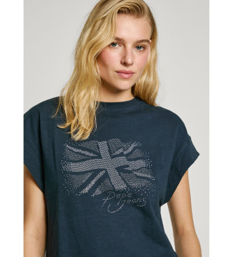 Pepe Jeans Maglietta blu navy Rolene