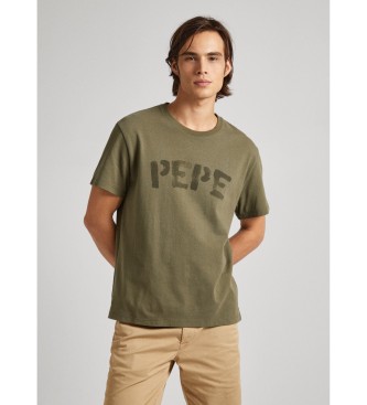 Pepe Jeans Camiseta Rolf verde