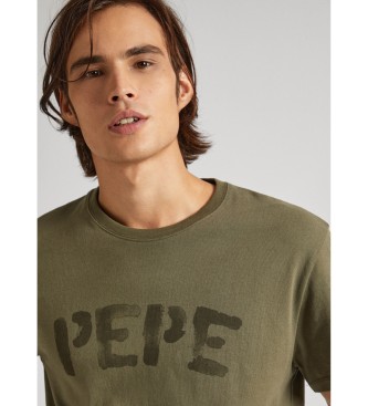 Pepe Jeans Camiseta Rolf verde