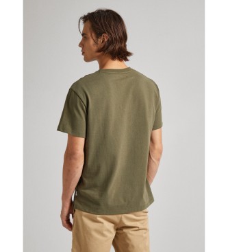 Pepe Jeans Camiseta Rolf verde