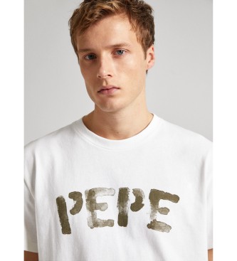 Pepe Jeans T-shirt Rolf blanc