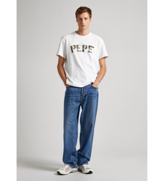 Pepe Jeans T-shirt Rolf blanc