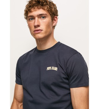 Pepe Jeans T-shirt Ronson em azul-marinho escuro