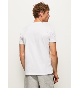 Pepe Jeans Camiseta Ronson blanco