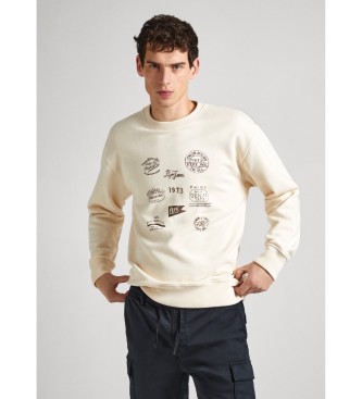 Pepe Jeans Sweat-shirt beige Roope