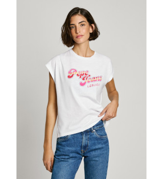Pepe Jeans Maglietta bianca Rosalie