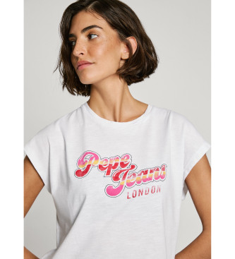 Pepe Jeans Maglietta bianca Rosalie