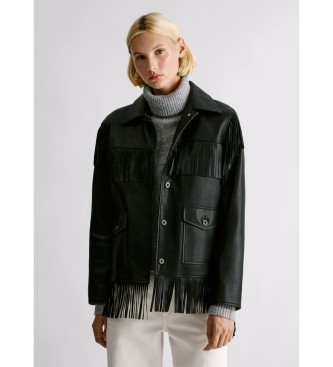 Pepe Jeans Sort rose-jakke