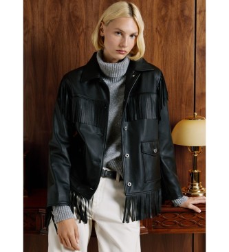 Pepe Jeans Sort rose-jakke