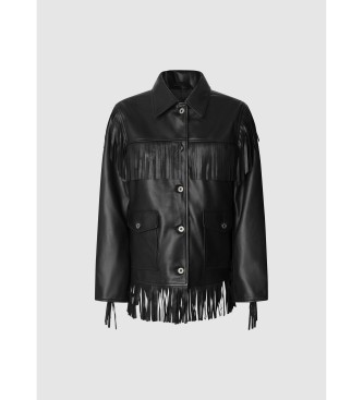 Pepe Jeans Sort rose-jakke