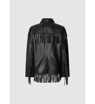 Pepe Jeans Sort rose-jakke