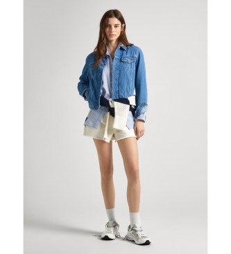 Pepe Jeans Stretch denim jacket Rose Blue