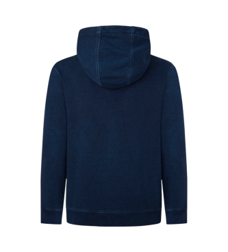 Pepe Jeans Sweatshirt Royle Zip azul-marinho