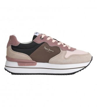 Pepe Jeans Rusper Queen Leder Turnschuhe schwarz