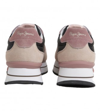 Pepe Jeans Rusper Queen Sneakers i lder sort