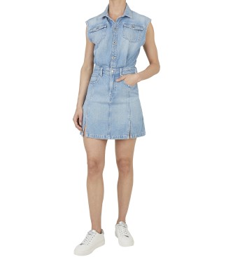 Pepe Jeans Short dress Sadie blue