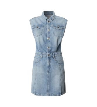 Pepe Jeans Vestido curto Sadie azul