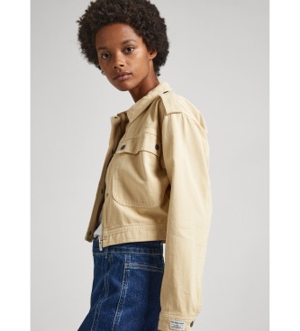 Pepe Jeans Jacket Samantha beige