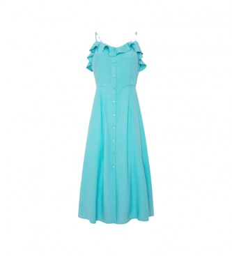 Pepe Jeans Samy turquoise dress