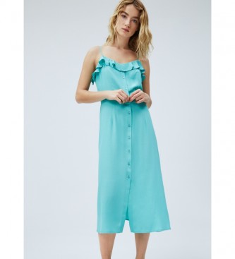 Pepe Jeans Samy turquoise dress