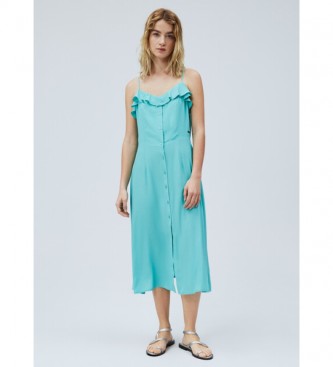 Pepe Jeans Samy turquoise dress